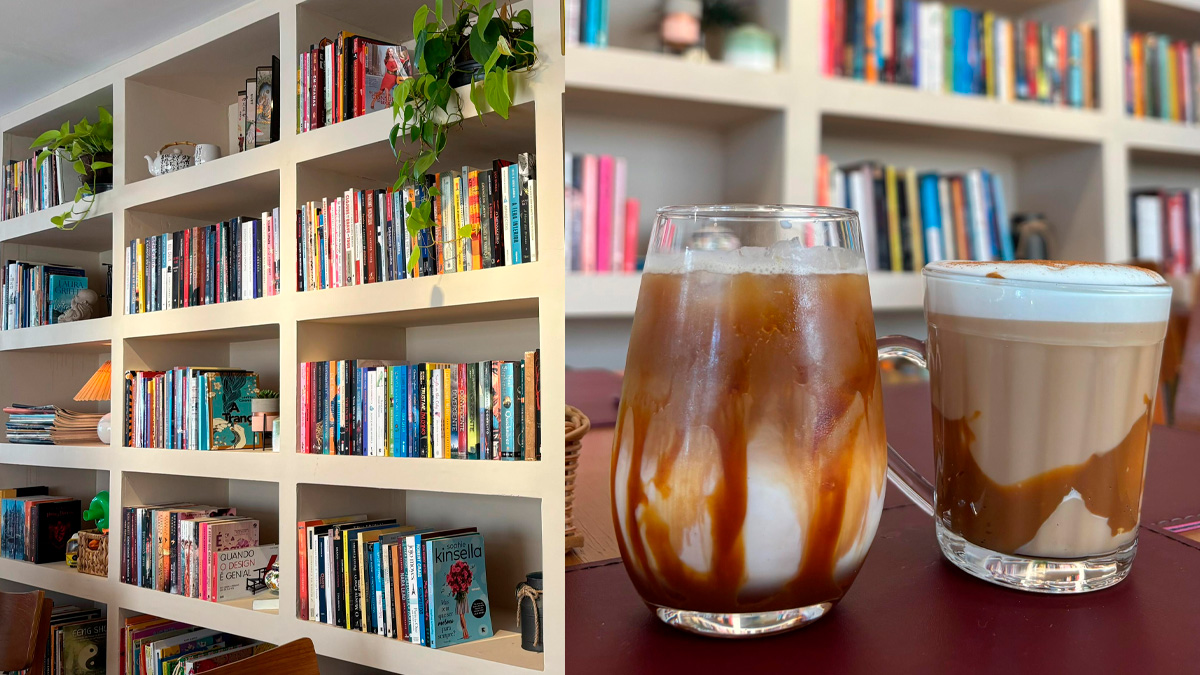 Um novo ponto de encontro para leitores e amantes de café acaba de abrir as portas em Santos
