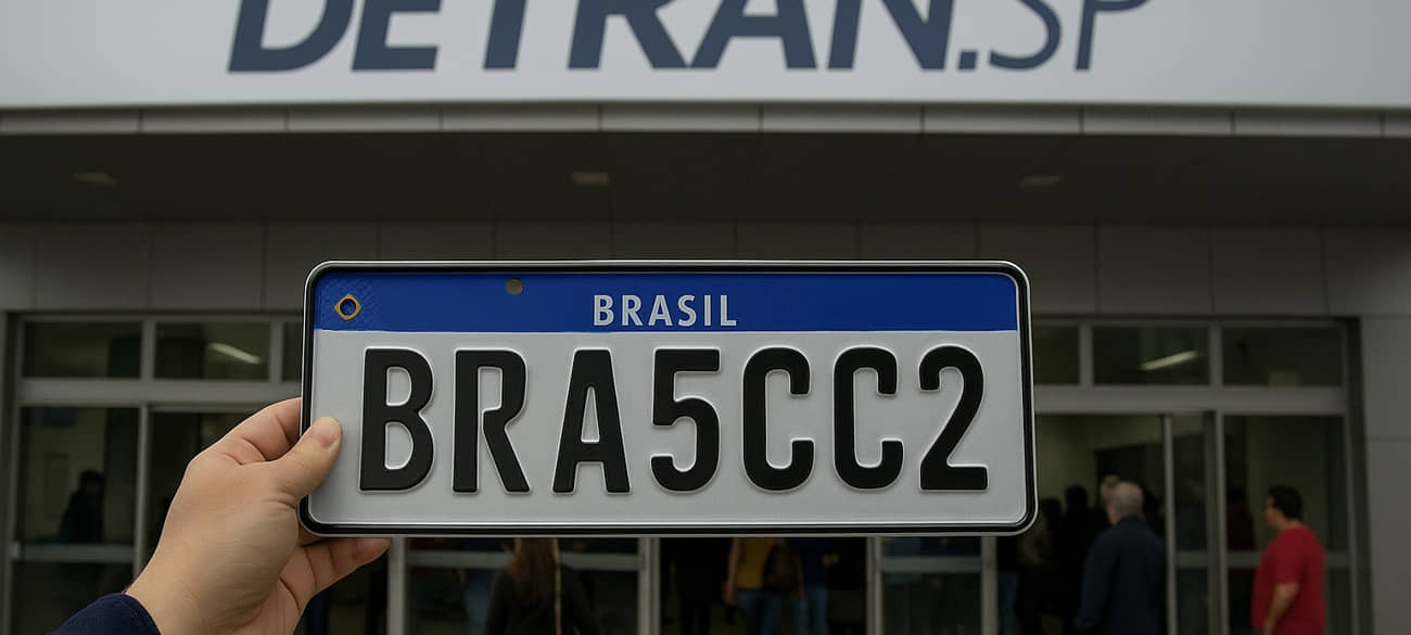 Novas regras para o emplacamento de veículos em SP já estão valendo