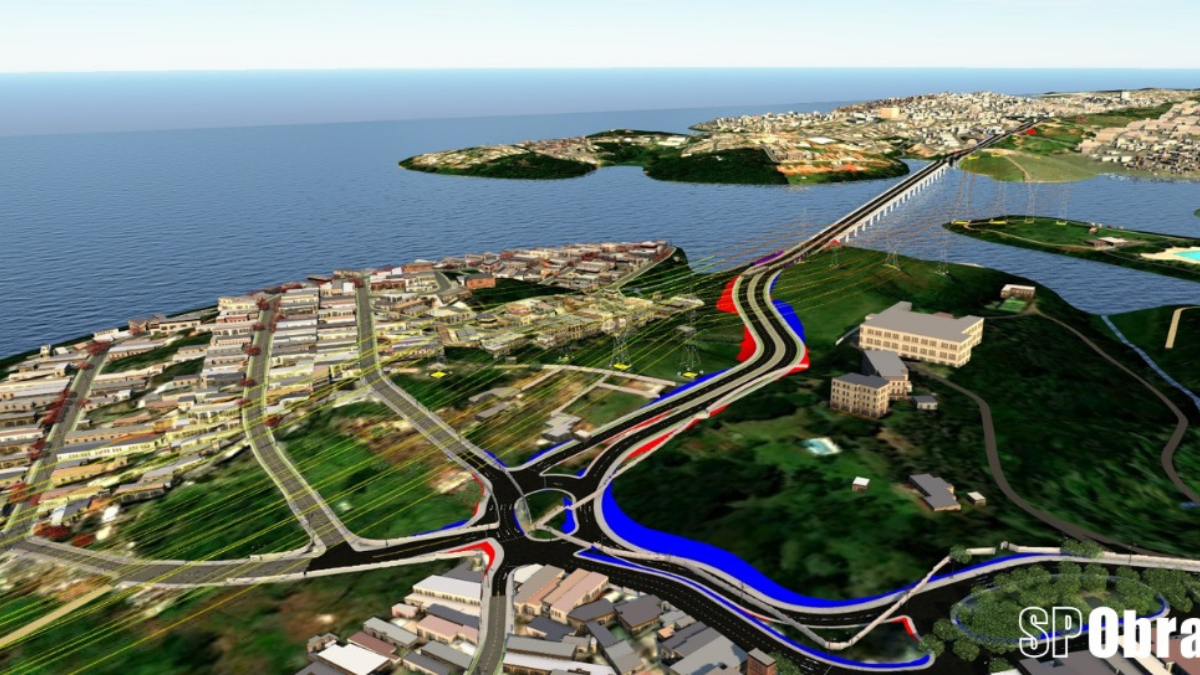 Ponte terá integração com corredores e faixas exclusivas de ônibus