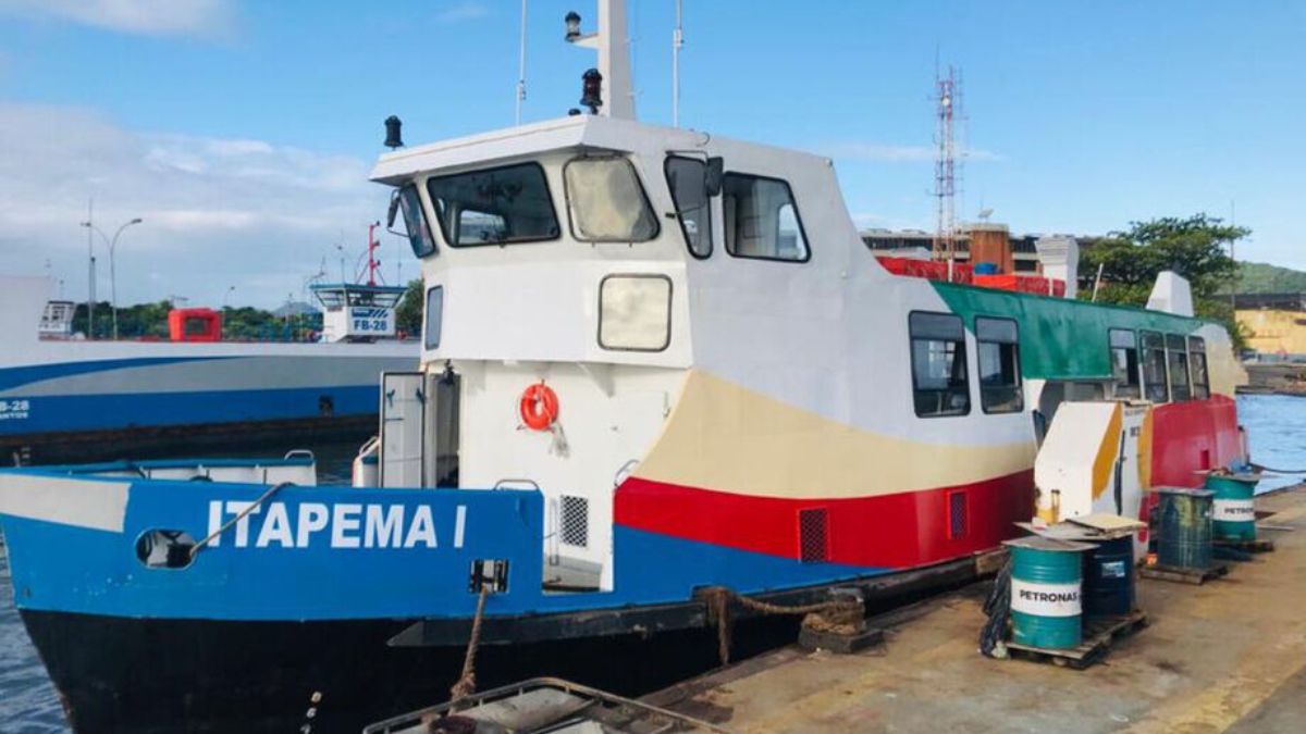 Santos-Guarujá Pedestres terão travessia gratuita de balsa a partir de 2026