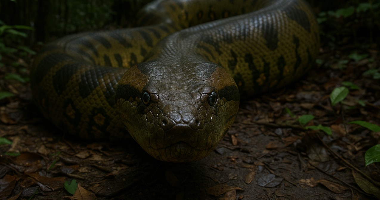 Pesquisadores deram de cara com a maior anaconda do planeta