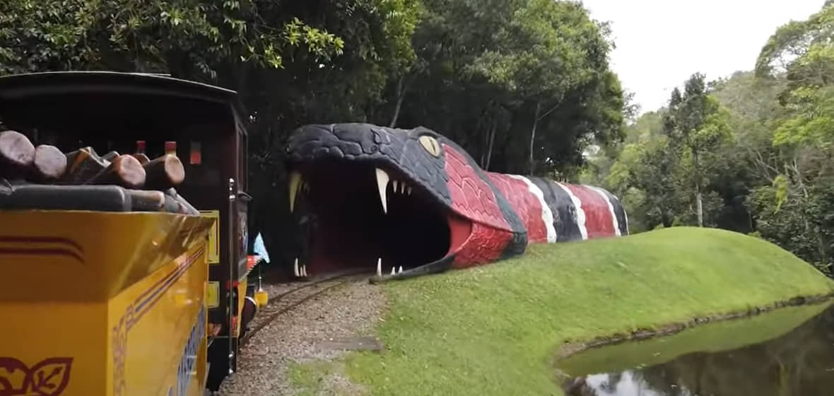 A DinoMagic está sendo desmontada aos poucos, mas parque garante sua permanência