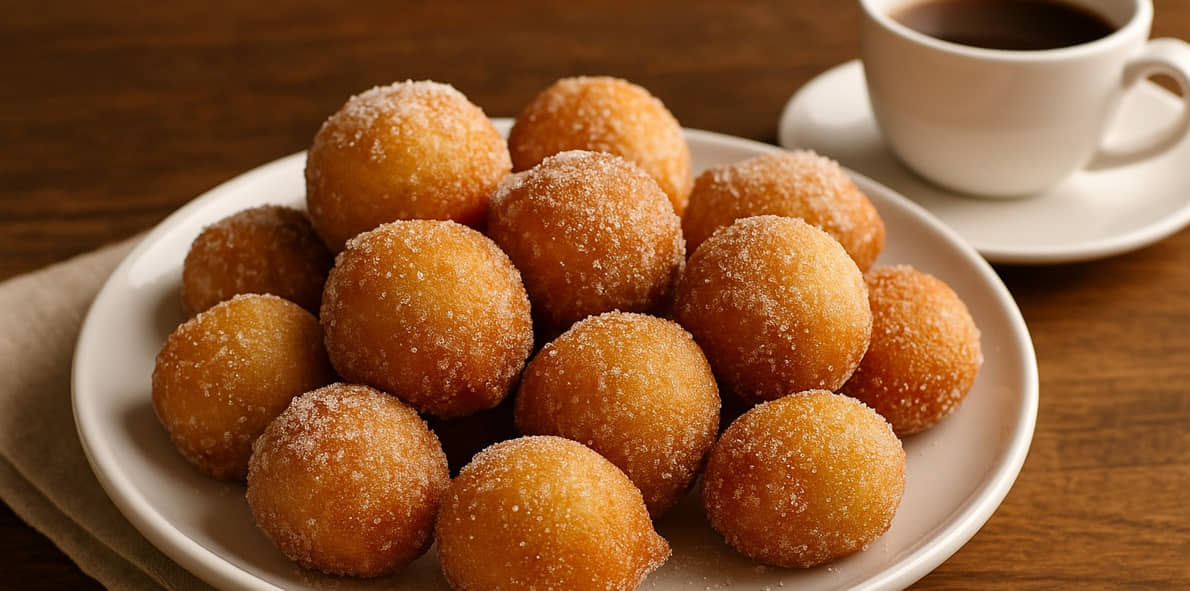 Os tradicionais e deliciosos bolinhos de chuva