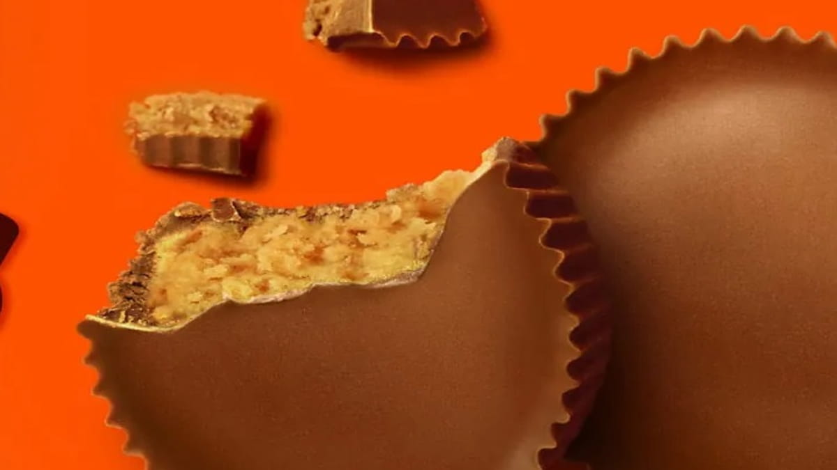 Doce é uma mistura de chocolate com pasta de amendoim, em diferentes formatos