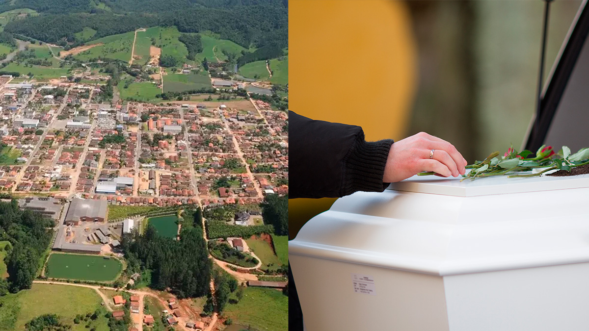 Grão-Pará, um pequeno município com pouco mais de 6.500 habitantes no sul de Santa Catarina