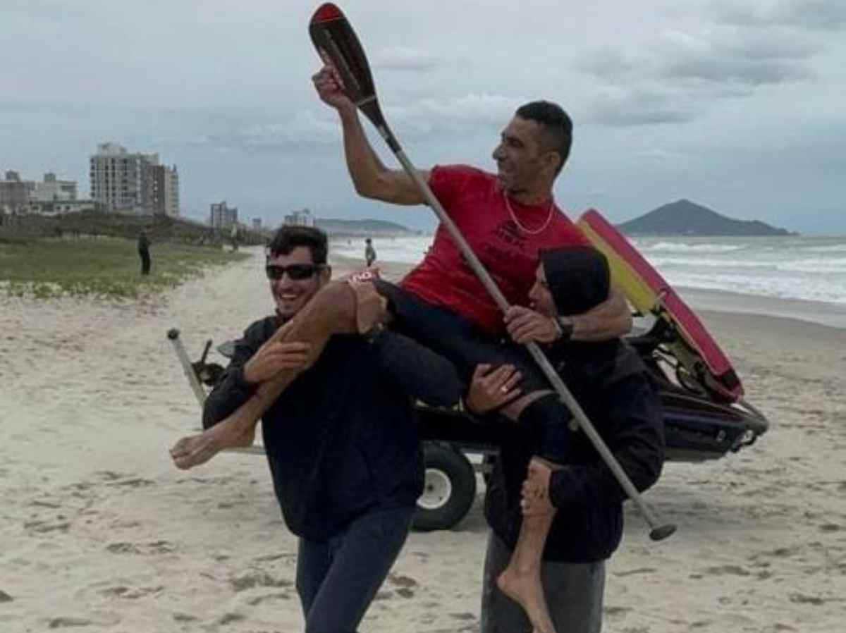 Na etapa catarinense, Michel também ficou com o vice-campeonato