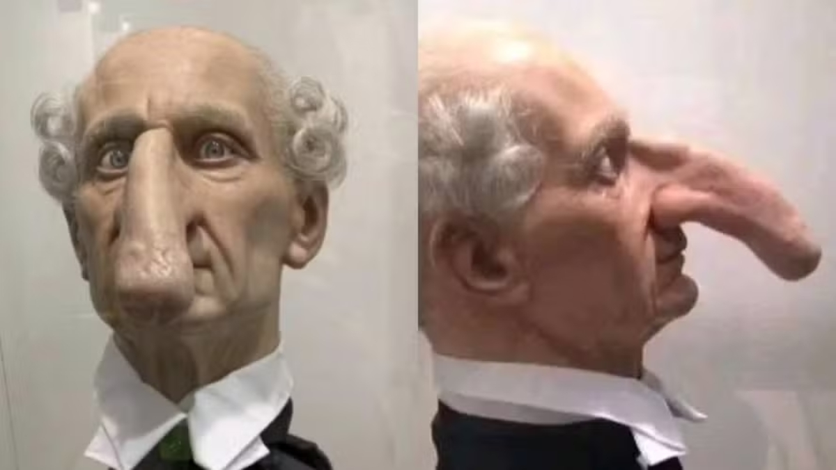 A dimensão incomum do nariz foi suficiente para eternizar seu nome