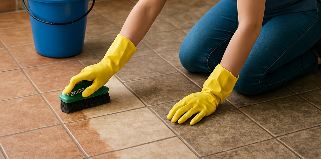 A mistura simples que deixa pisos antigos como novos