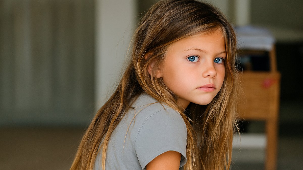 Thylane Blondeau entrou no cenário da moda em 2007, aos seis anos, após ser destacada pela revista TC Candler como