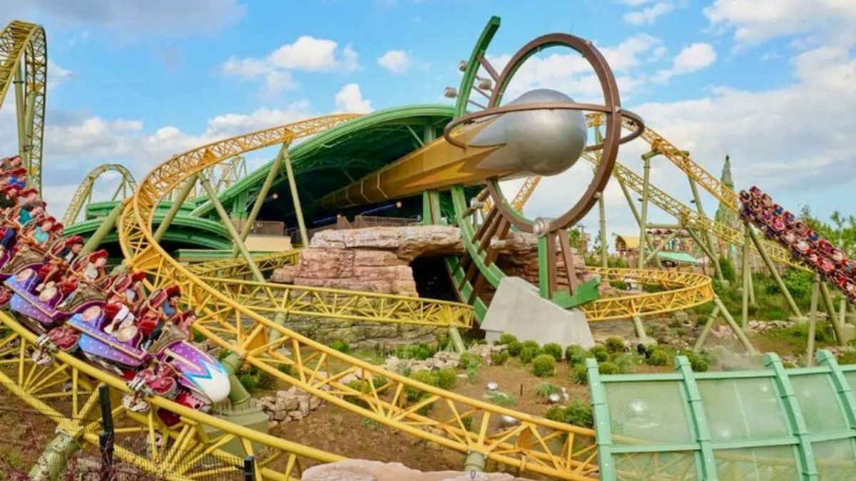 O "Stardust Racers" tinha sido inaugurado em maio deste ano