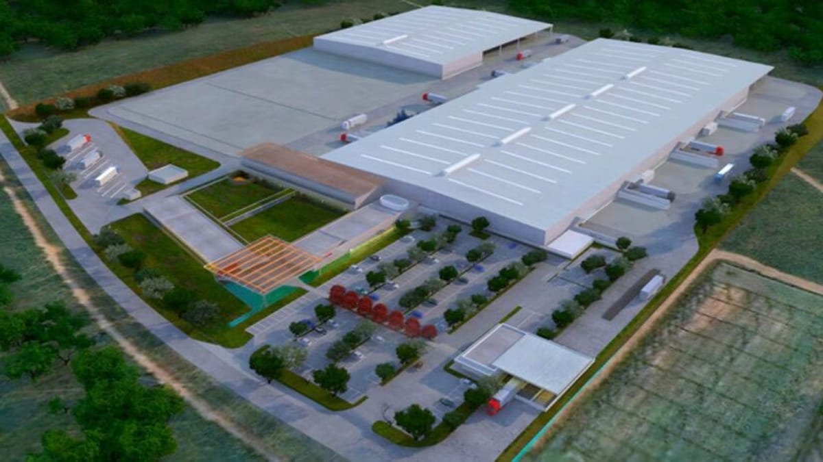 Primeira fase do projeto terá aproximadamente 36.000 metros quadrados, com operação prevista para 2027.