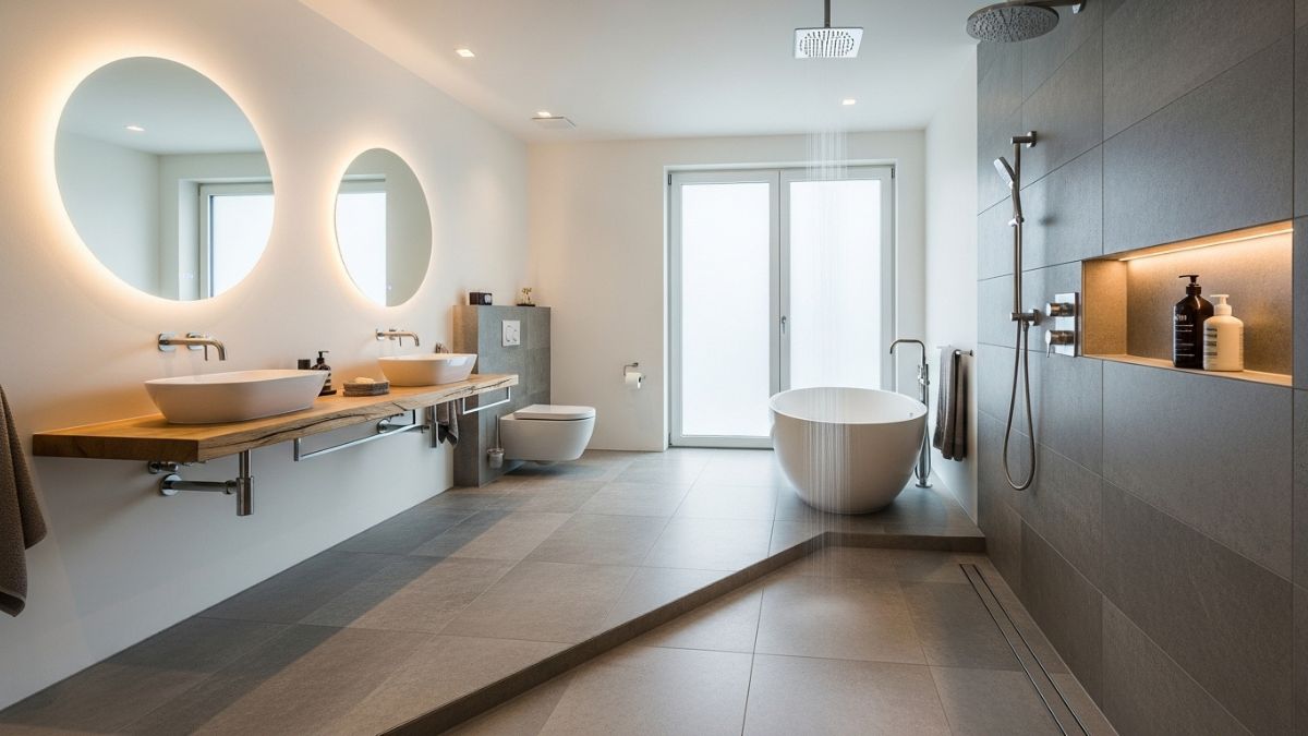 A nova abordagem transforma até o chuveiro em um elemento de conforto e modernidade