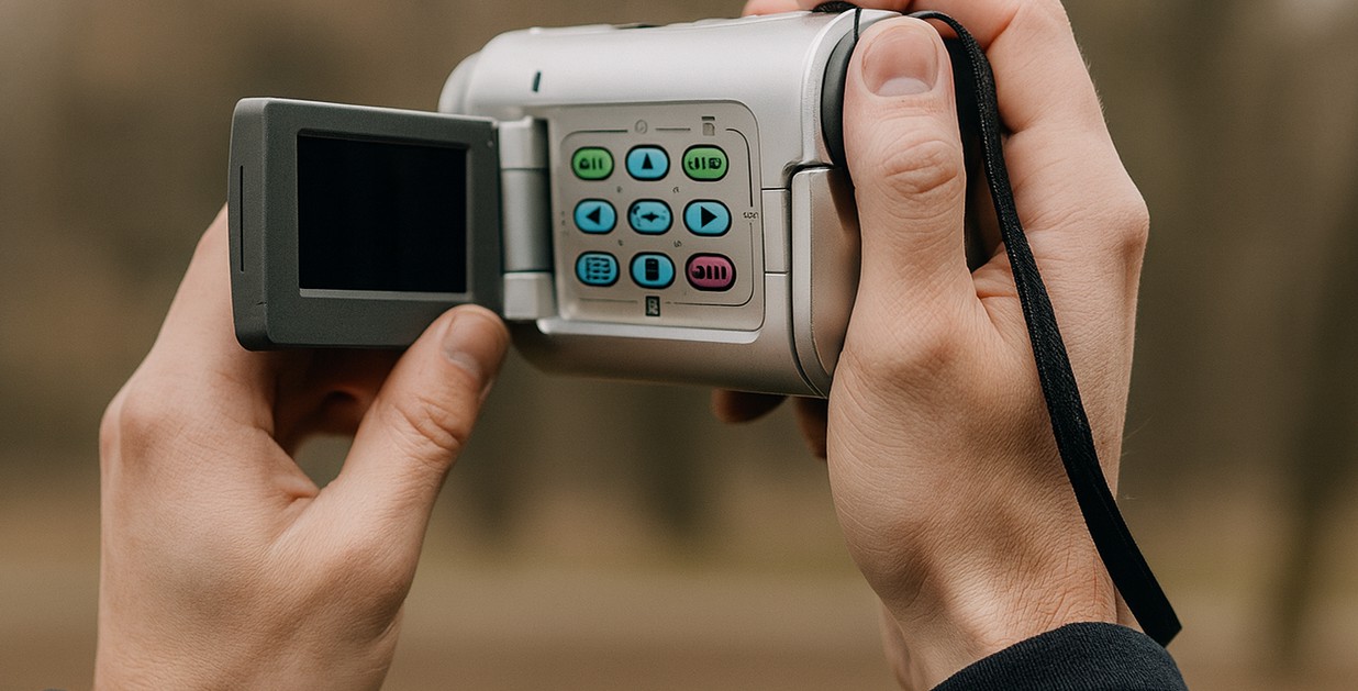 A câmera realmente tinha múltiplas funções, mas todas de péssima qualidade