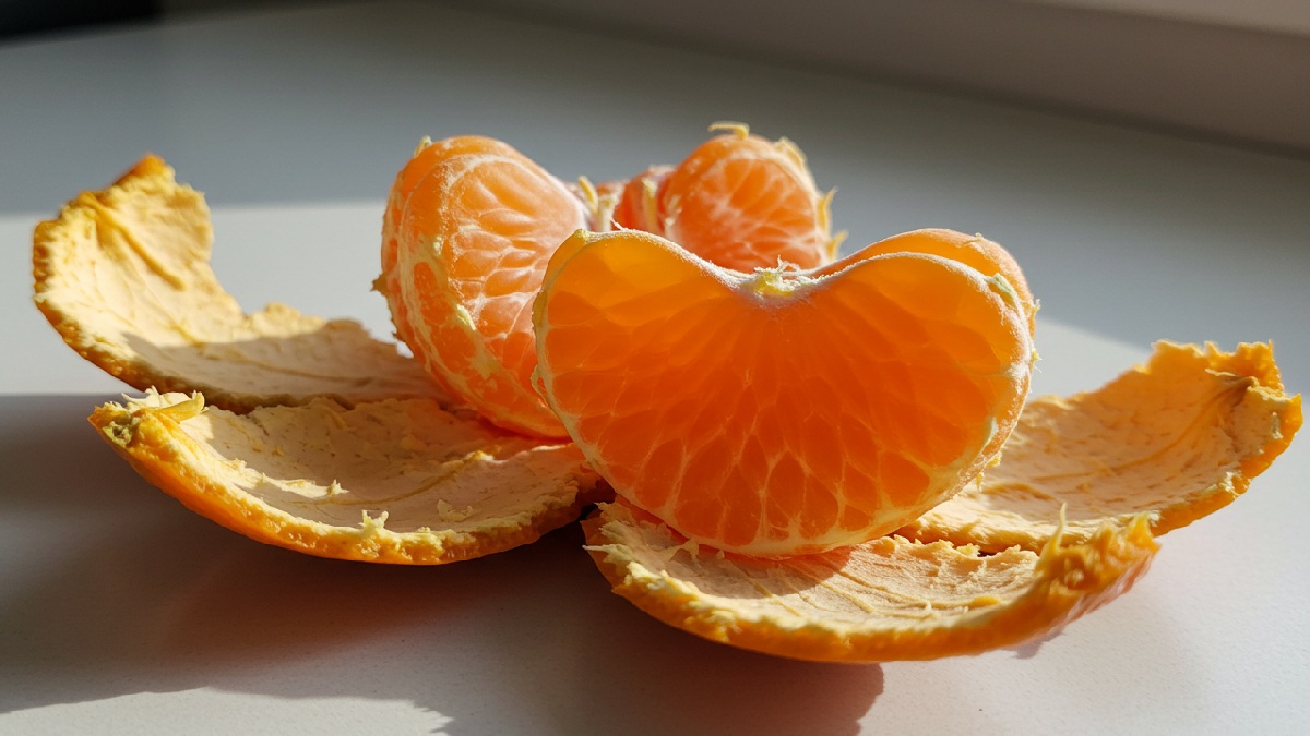 Não desperdice a casca da mexirica