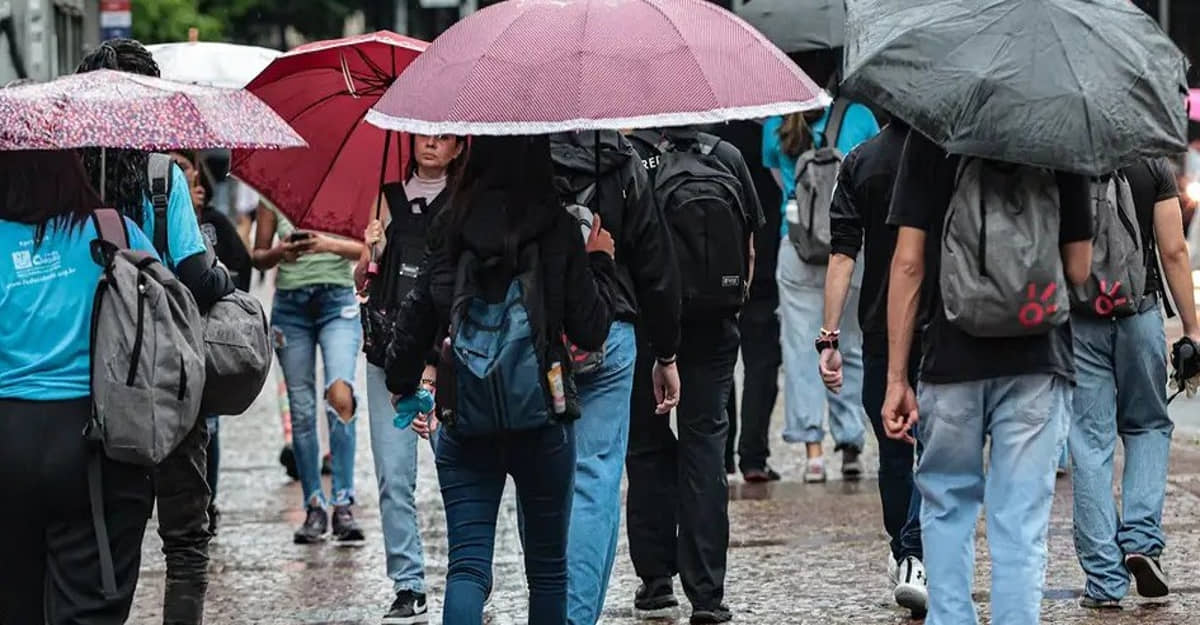 Defesa Civil reforça o alerta para o risco de alagamentos, deslizamentos de terra e quedas de árvores