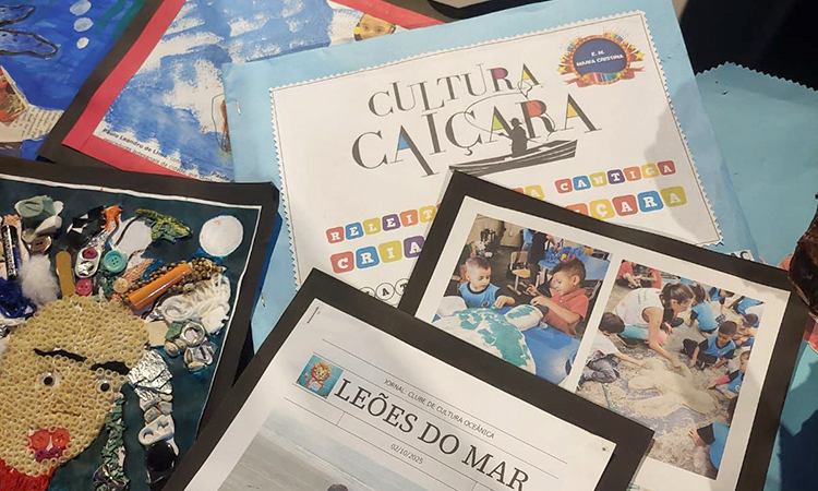 As práticas incluem oficinas, estudos de campo, atividades lúdicas e produção de materiais educativos