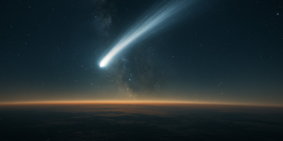 Cometa de fora do nosso Sistema Solar passará por aqui / Foto ilustrativa