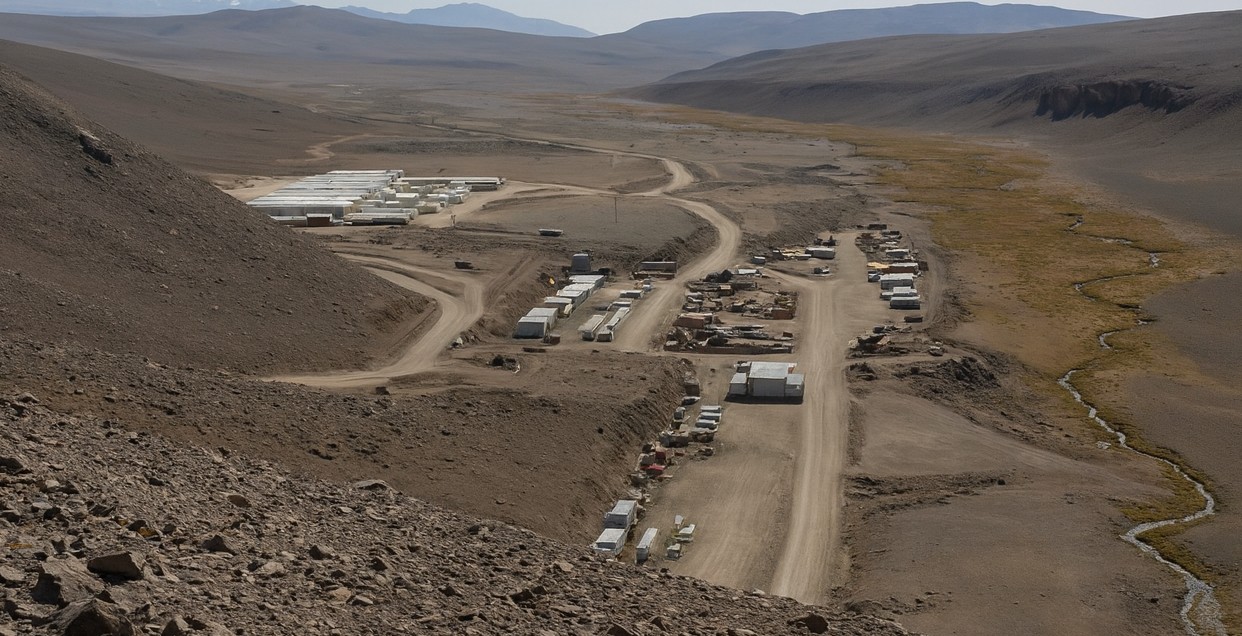 San Juan, na Argentina, onde a descoberta dos metais preciosos foi feita