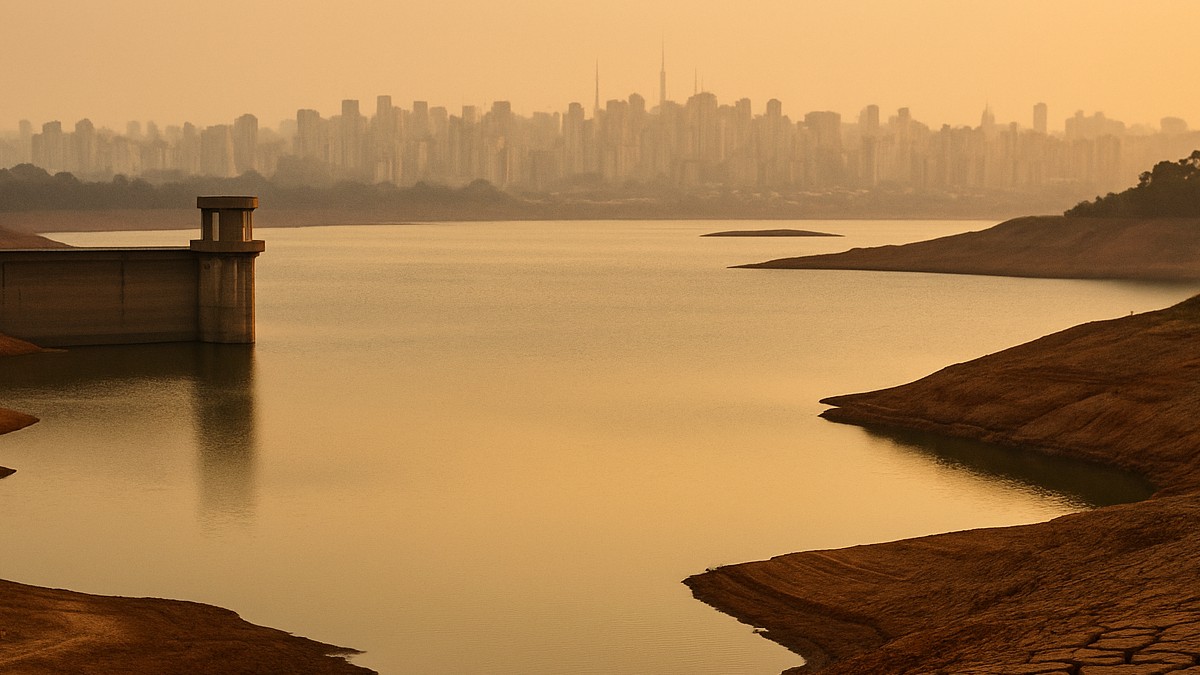 Reservatórios de São Paulo estão com níveis baixos de água / Foto ilustrativa