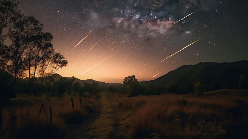 A mesma madrugada da Superlua marca o início do pico das Quadrântidas