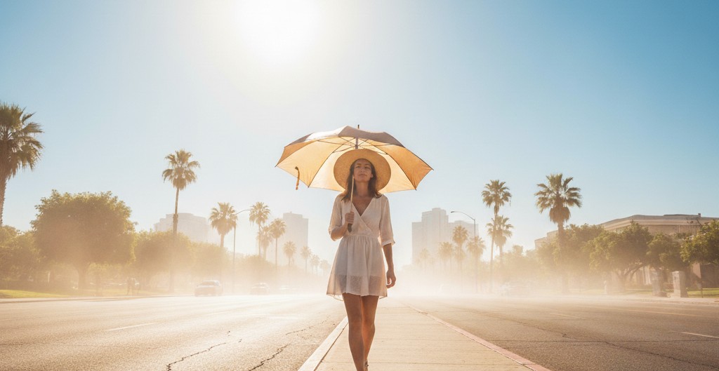 Fenômeno solar faz com que as pessoas e objetos não tenham sombra