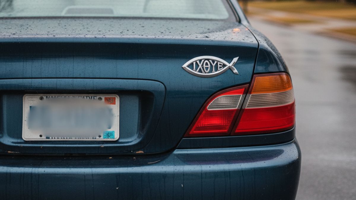 O símbolo do peixe nos carros tem um significado antigo e profundo