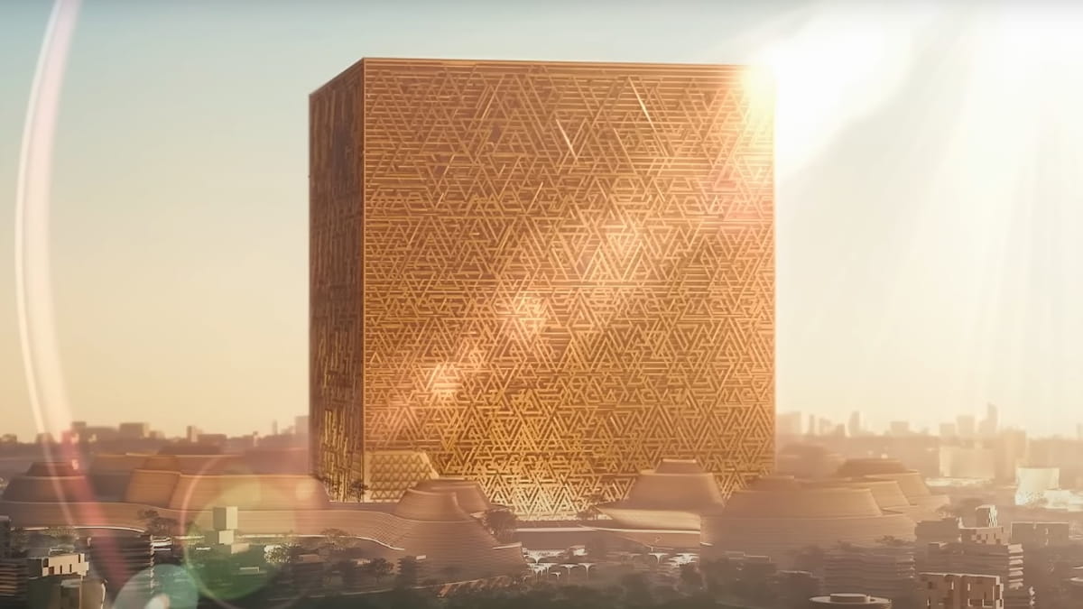 O prédio terá o formato semelhante a um cubo e suas obras já estão acontecendo