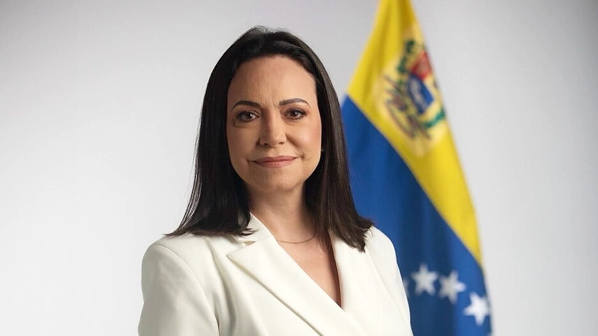 María Corina foi premiada pelos seus 'esforços persistentes em favor da restauração pacífica da democracia e dos direitos humanos na Venezuela'