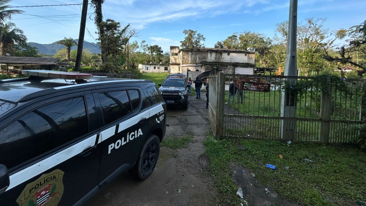 A captura ocorreu em uma chácara localizada na zona rural de Peruíbe