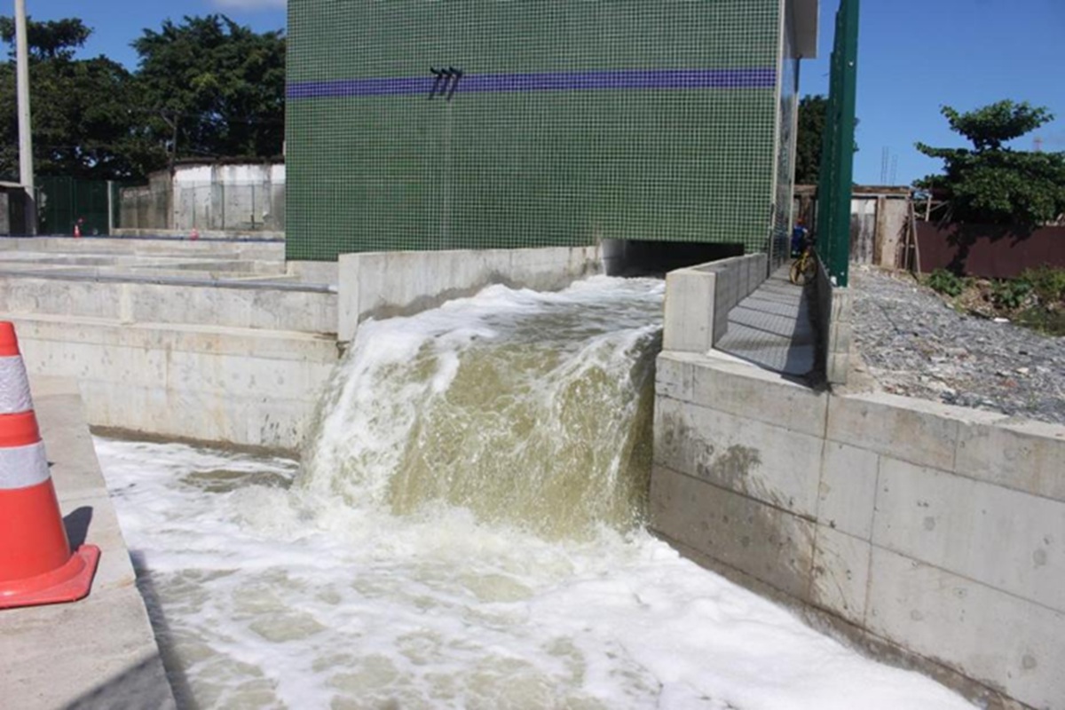 Estação Elevatória 6 vai atender uma área de aproximadamente 2 km², beneficiando diretamente o bairro do Saboó