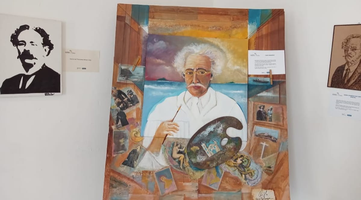 Exposições artísticas, livros e documentos sobre Benedito Calixto estão em pontos de cultura em Itanhaém