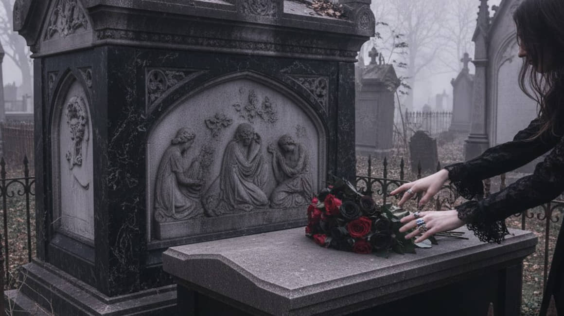 Mulher leva flores e pede por amor da vida em túmulo no cemitério da Consolação / Foto ilustrativa