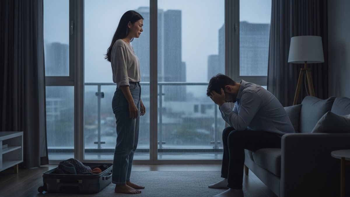 O amor não acaba de repente, ele se apaga aos poucos, nos gestos de indiferença e silêncio