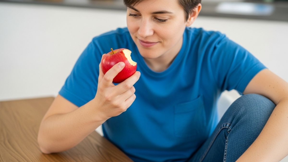 Estudos mostram que comer maçã antes das refeições pode reduzir a ingestão calórica