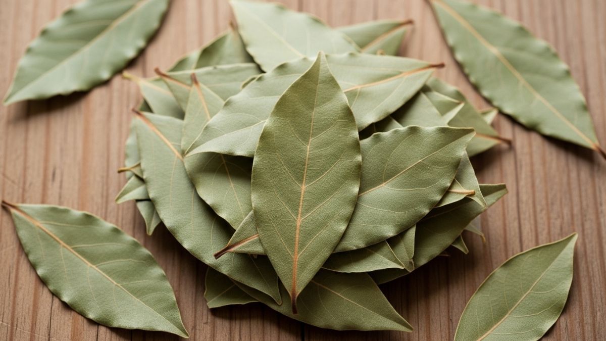 O louro é rico em óleos essenciais, especialmente o eugenol, uma substância com aroma marcante