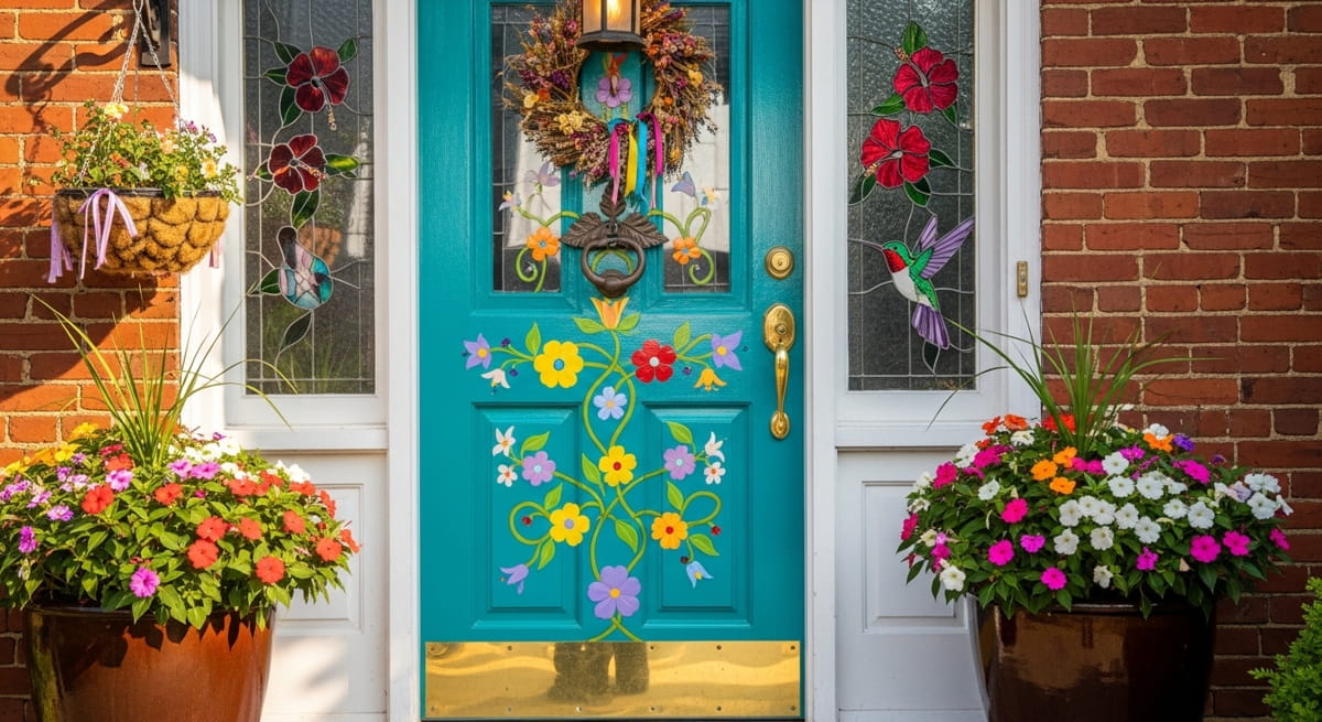 Especialistas em neuroarquitetura afirmam que cores fortes e bem aplicadas em portas podem ativar áreas do cérebro ligadas ao acolhimento, criatividade e dinamismo