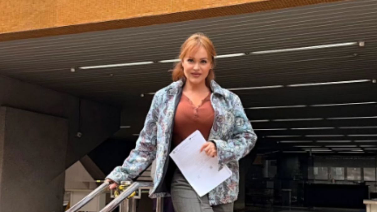 Gaby Spanic comemora ter tirado um CPF