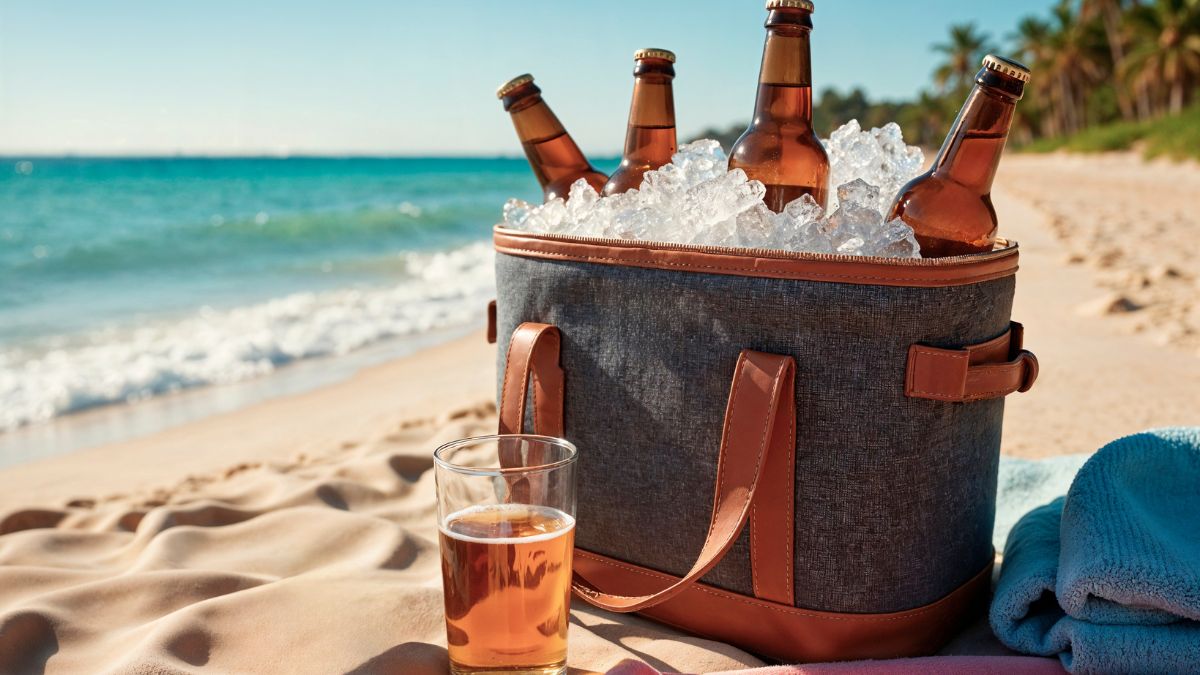 A bolsa térmica une praticidade e consciência ambiental para você desfilar na praia