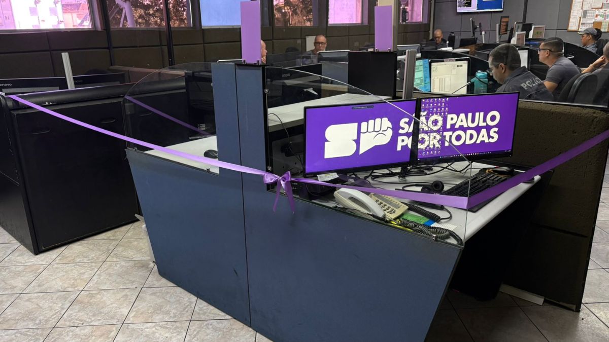 O projeto Cabine Lilás é voltado para atender vítimas de violência doméstica