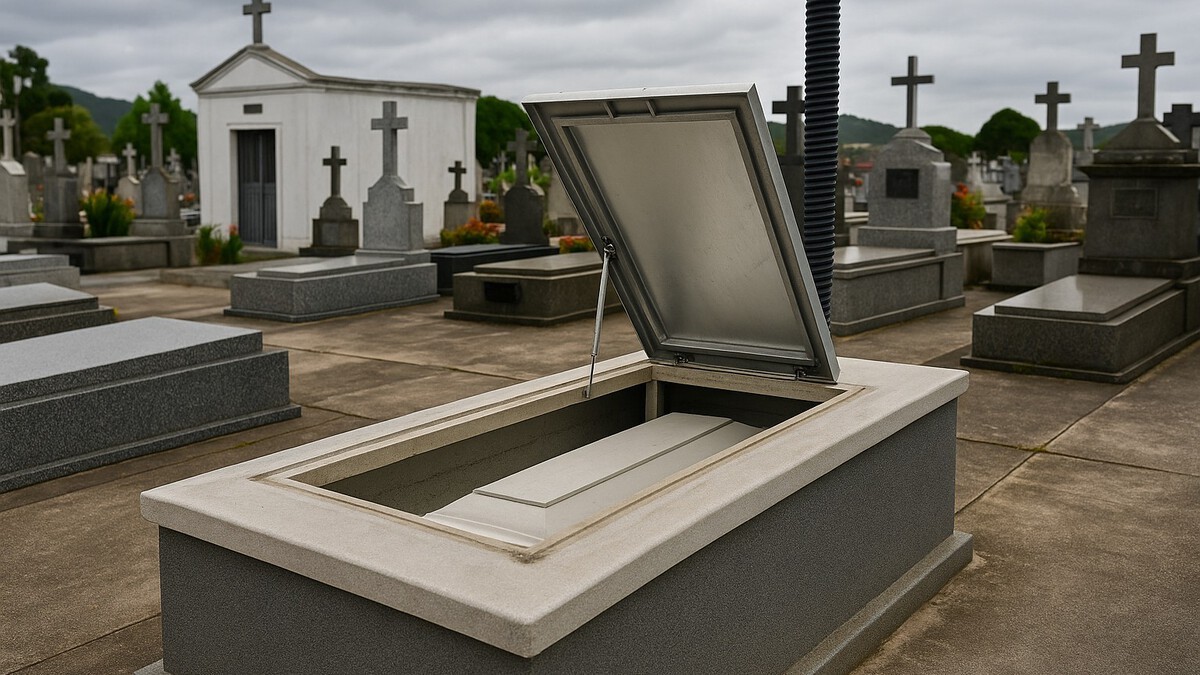 Cemitério cria rota de fuga para mortos / Foto ilustrativa
