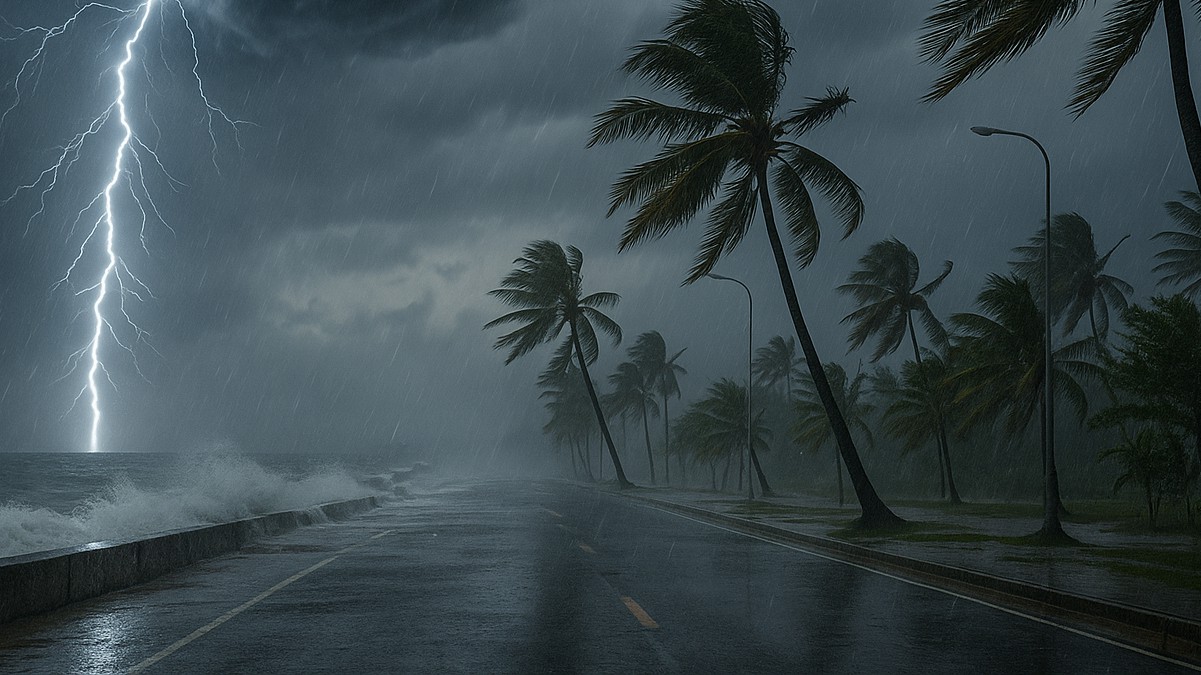 Ciclone começa a se formar no final de semana e no 1&ordm; dia de dezembro avança