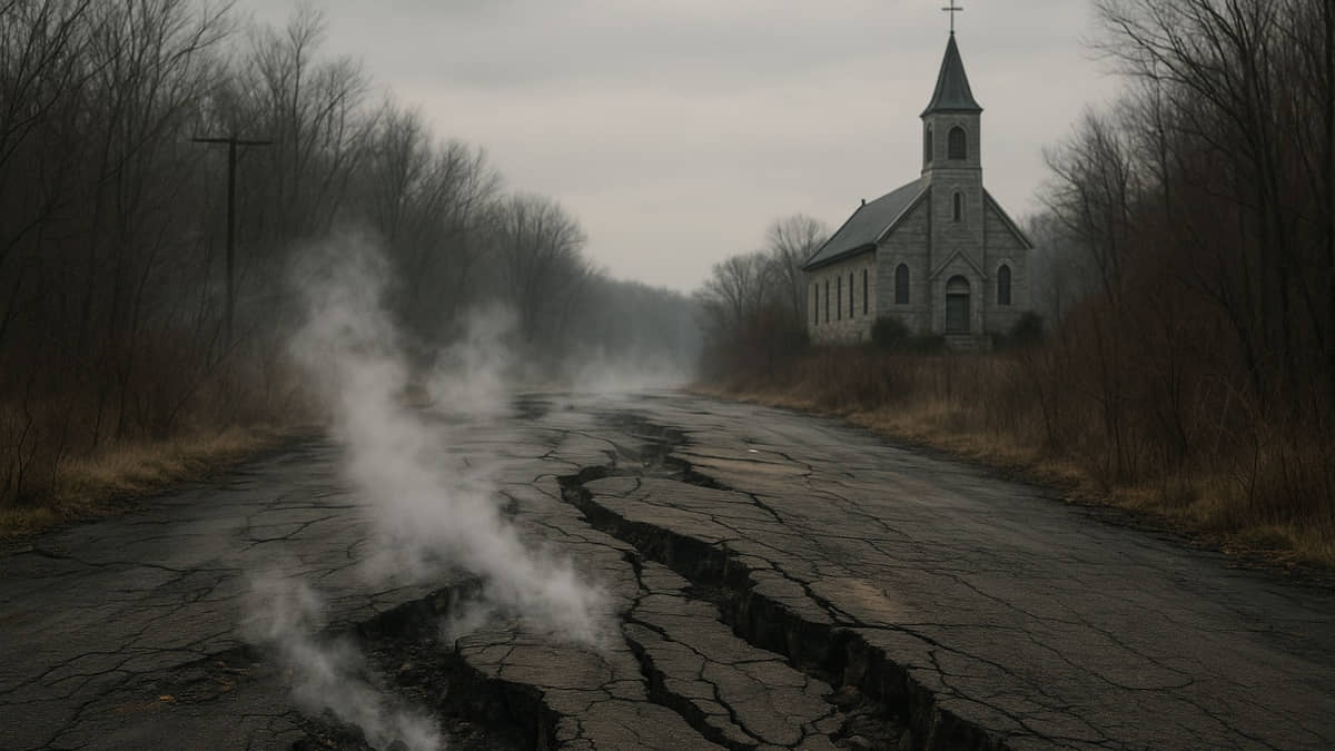A cidade está 'ardendo' por baixo há mais de 60 anos