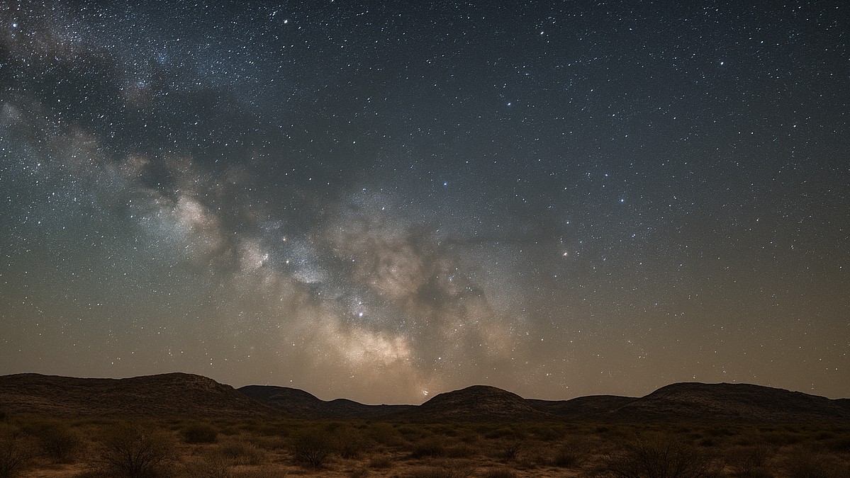 São tantas estrelas que você não sabe para onde olha