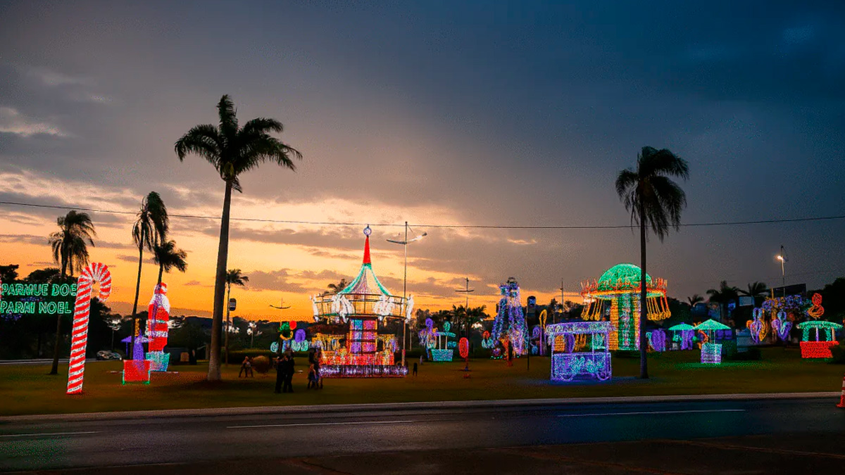 Indaiatuba, no interior de São Paulo, se consolidou neste ano como um dos destinos mais surpreendentes para quem busca viver um Natal mágico sem sair do estado.