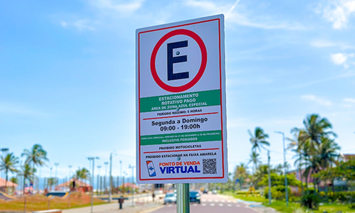 Sistema funcionará até 28 de fevereiro, período de maior movimento no litoral, com tarifa de R$ 2,60 por hora