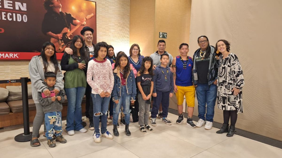 O filme "Abequar" teve sua primeira exibição no último sábado (8) com 13 indígenas presentes
