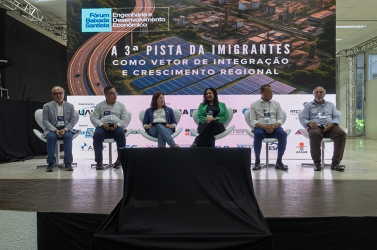 Debates ao longo do dia deixaram claro que a 3ª pista da Rodovia dos Imigrantes é vista como uma obra essencial