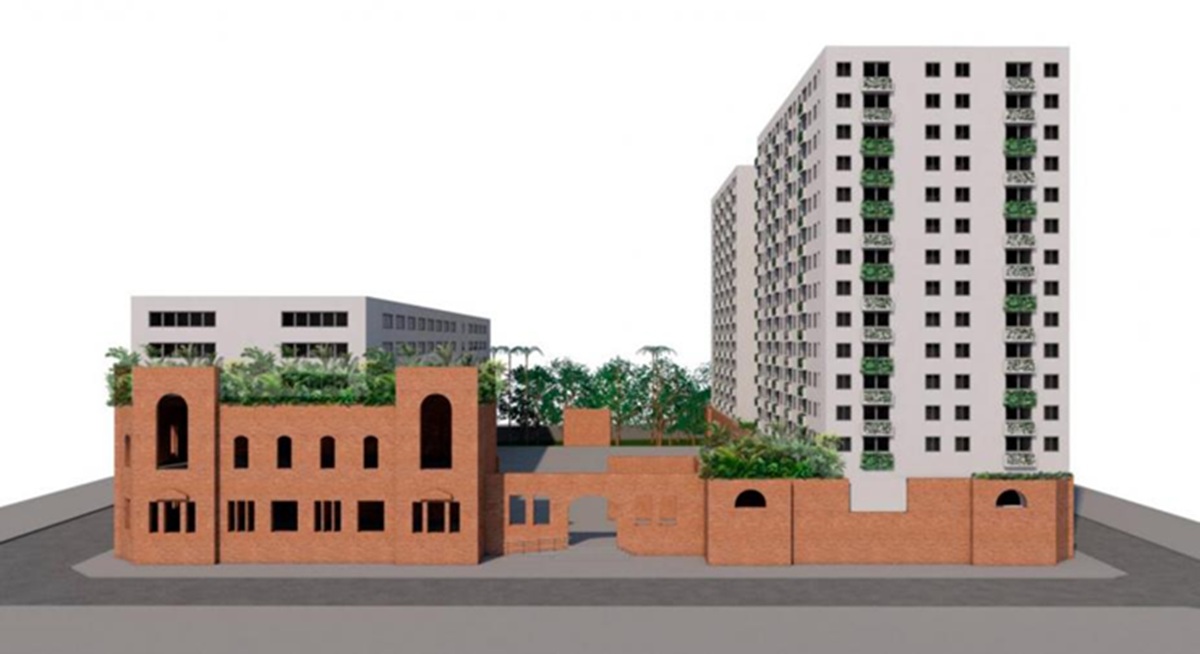 Antiga Hospedaria dos Imigrantes é um dos prédios mais emblemáticos de Santos