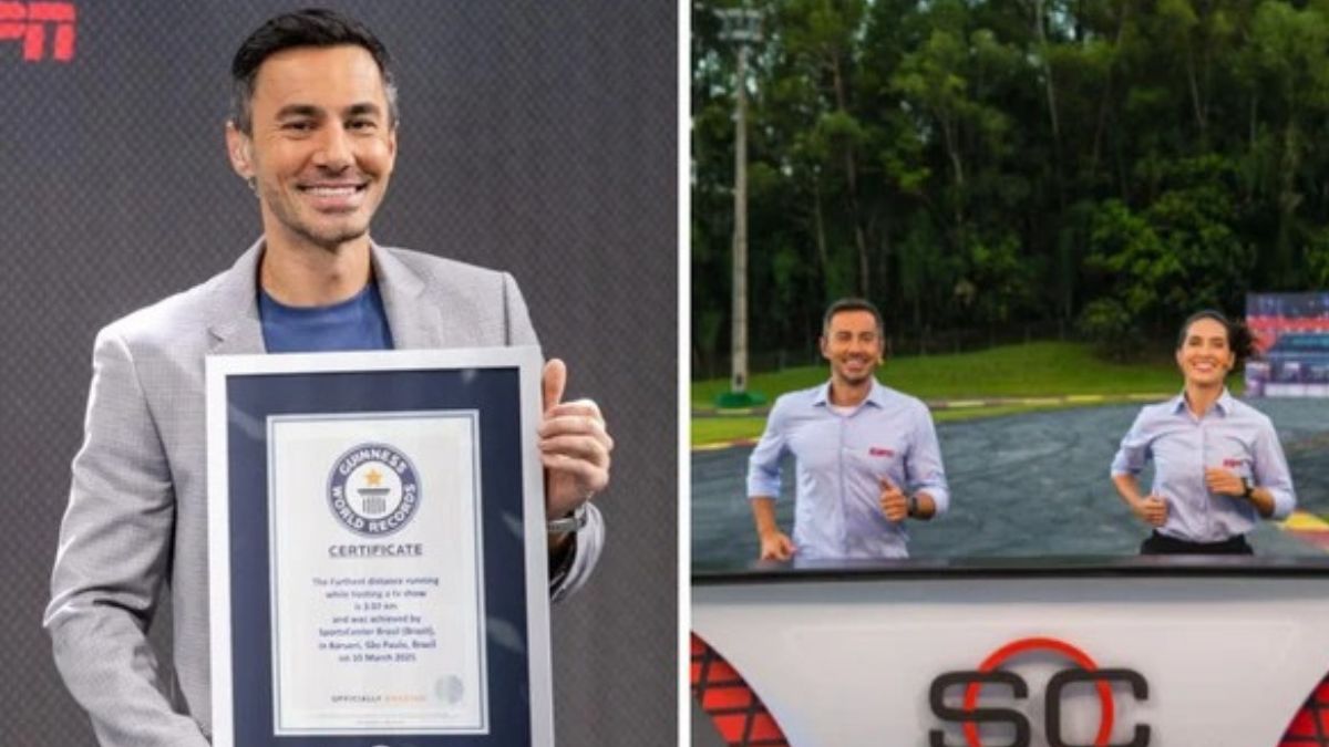 A equipe percorreu mais de 3 quilômetros durante o programa, seguindo a recomendação da OMS de 30 minutos diários