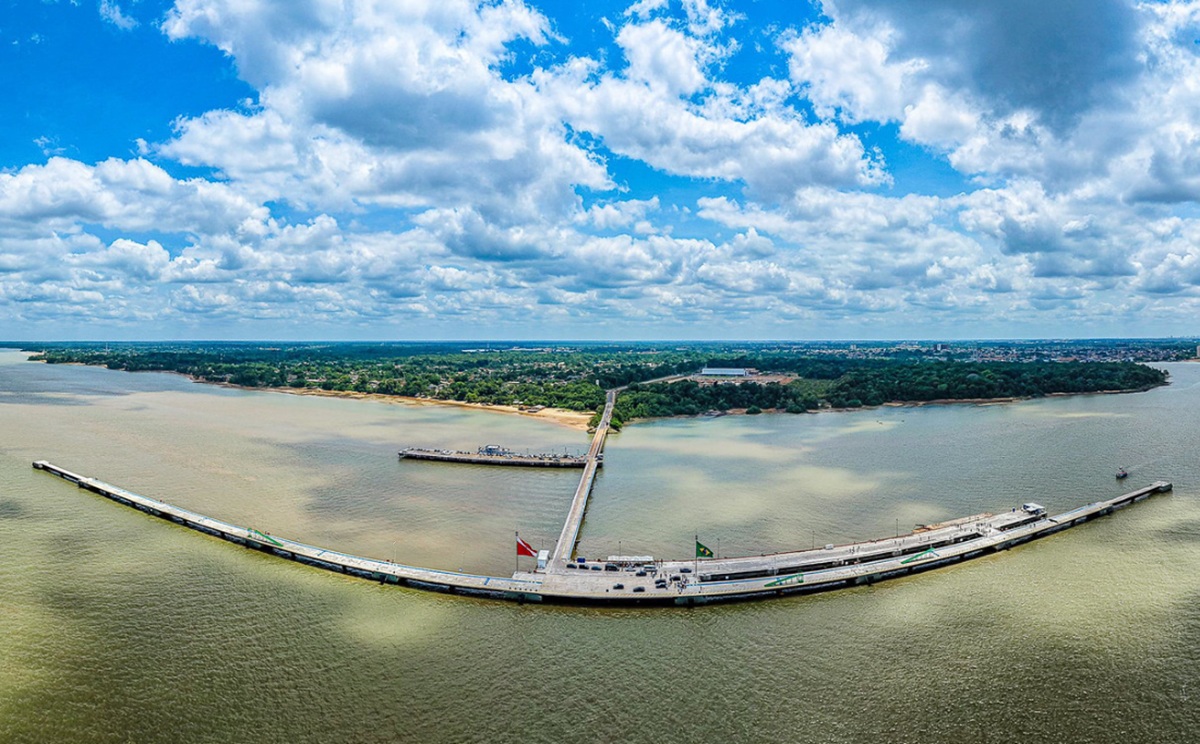 Obras de requalificação do Porto de Outeiro, na zona norte de Belém, receberam investimento de R$ 233 milhões